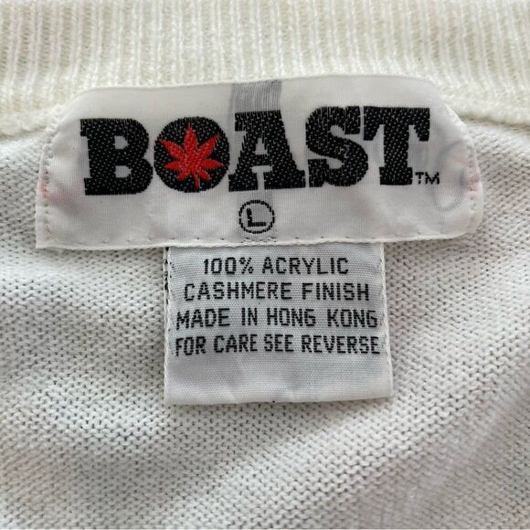 Boast Tennis Creek Court Club Sweater Vest Size Large - Picture 5 of 6